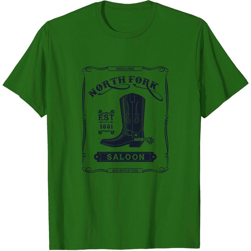 T-Shirt North Fork Saloon pour Hommes - The Rifleman