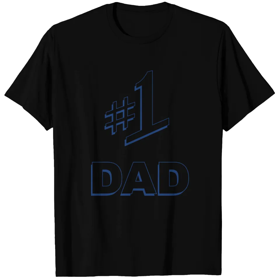 T-shirt lourd #1 Dad - Seinfeld pour hommes - Noir