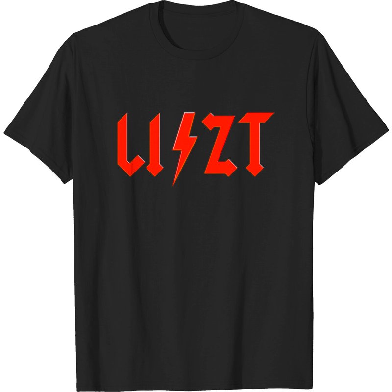 T-shirt pour hommes Liszt en noir — T-shirts pour hommes
