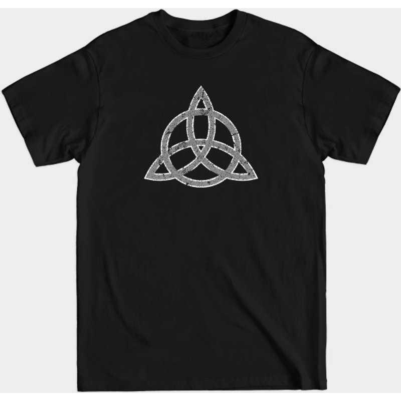 Triquetra Men's Black T-Shirt