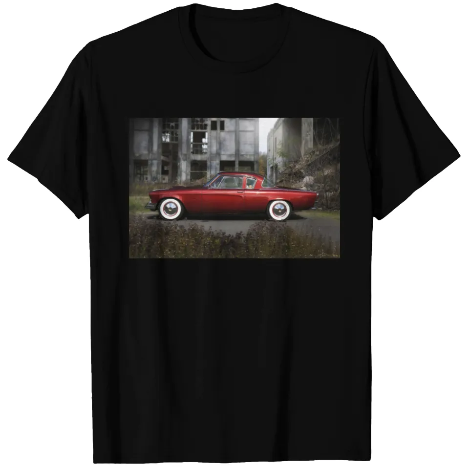 1955 Studebaker Muscle Car Men's Heavyweight T-Shirt — Mens T Shirts