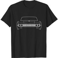 T-shirt pour hommes avec graphique de la Lincoln Continental de 1967