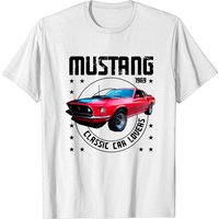 T-shirt pour hommes Classic Car Mustang Mach One 1969 — T-shirts pour hommes