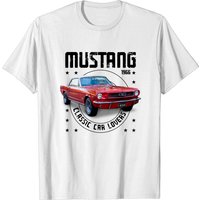 T-shirt pour homme Classic Car Mustang 1966