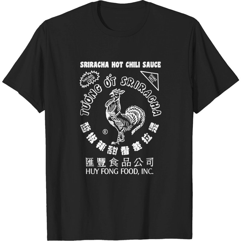 T-shirt pour hommes Sriracha Hot Chili Sauce