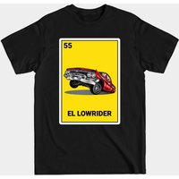 T-shirt pour hommes El Lowrider Chicano en noir