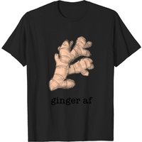 Ginger AF Illustration of Gingerroot Men's T-Shirt