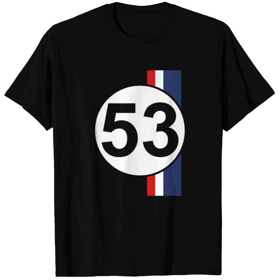 53 - 53 Men's Black T-Shirt — Mens T Shirts