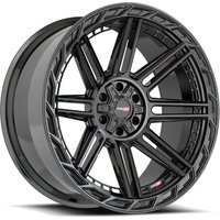 Vortek Off-Road VRP-501 Gloss Black 20x10 Wheels - 5x127 Bolt Pattern — Wheels & Rims