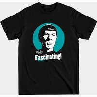 T-shirt Citations Fascinantes de Spock - Oddly Fascinating pour Hommes - Noir — T-shirts pour hommes