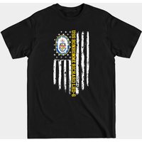 USS Bonhomme Richard LHD-6 American Flag Veteran T-Shirt for Men