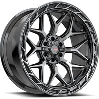Vortek Off-Road VRP-504 Dark Tinted 20x10 Wheels - 5x127 Bolt Pattern — Wheels & Rims