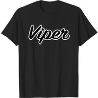 Viper Men's Black T-Shirt — Mens T Shirts