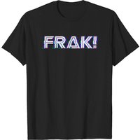 T-shirt pour hommes Frak! Battlestar Recaptica en noir — T-shirts pour hommes