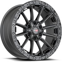 Vortek Off-Road VRT-601 Matte Black Wheels - 17x9 - 6x135 -12 Offset — Wheels & Rims