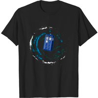 Space and Time and the Universe - Tardis Men's T-Shirt