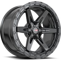 Vortek Off-Road VRT-602 Satin Black Wheels - 17x9 - 6x135 -12 Offset