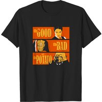 The Good, The Bad, And The Potato - Doctor Who Men's T-Shirt