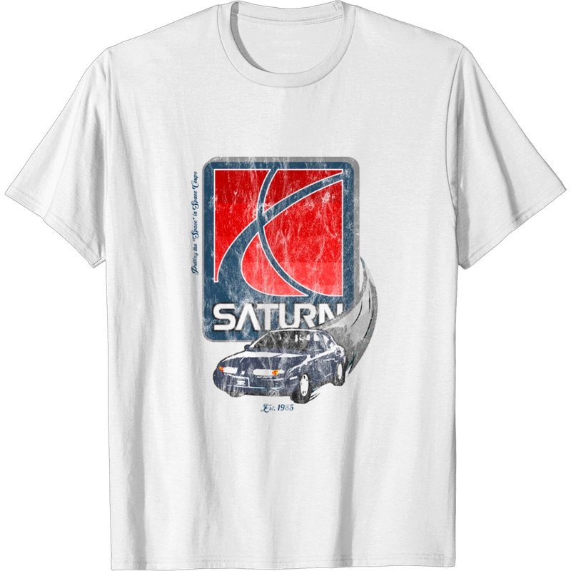 T-shirt Vintage Saturn Motors - T-shirt pour hommes — T-shirts pour hommes