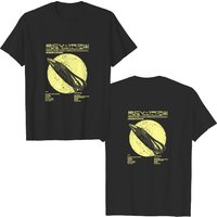 T-shirt USS Orville ECV-197 Manuel de Service et Réparation pour Hommes — T-shirts pour hommes