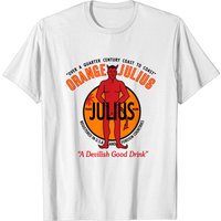 T-shirt Noir pour Hommes Orange Julius — T-shirts pour hommes