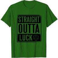 T-shirt Dungeons And Dragons Straight Outta Luck pour hommes — T-shirts pour hommes