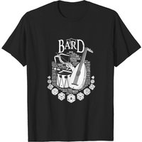 T-shirt pour hommes RPG Class Series : Bard - Version blanche — T-shirts pour hommes