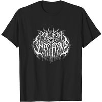 T-shirt Roll For Initiative Logo Death Metal Dungeons And Dragons