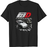 T-shirt Initial D Mountain Drift Racing Tandem EVO III vs FC RX-7