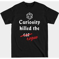 Dnd Curiosity Killed The Rogue T-Shirt pour Hommes — T-shirts pour hommes