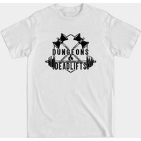 Dungeons And Deadlifts - T-shirt Dungeons And Dragons pour hommes — T-shirts pour hommes