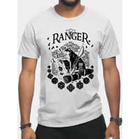 RPG Class Series: Ranger - Black Version T-Shirt for Men