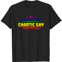 T-Shirt Chaotic Gay Dungeons And Dragons pour hommes — T-shirts pour hommes