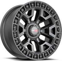 Roues Vortek Off-Road VRD-704 Noir Mat 17x9 5x127 — Roues et jantes