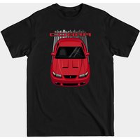 T-shirt Mustang Cobra Terminator pour hommes - Redfire - 2003-2004 — T-shirts pour hommes