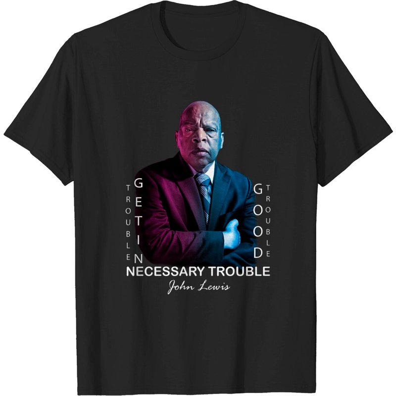 T-shirt pour hommes Good Trouble de John Lewis — T-shirts pour hommes