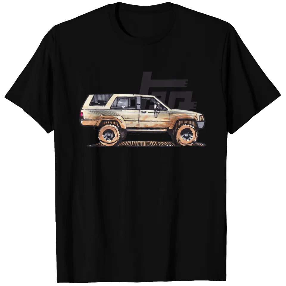 1st Gen 4Runner TRD Tan Men's T-Shirt — Mens T Shirts