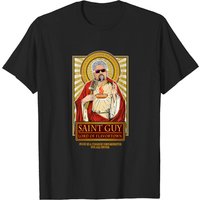 Saint Guy - T-shirt pour hommes Guy Fieri en noir