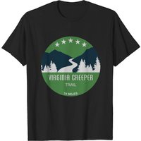 T-shirt pour hommes Virginia Creeper Trail - Noir — T-shirts pour hommes