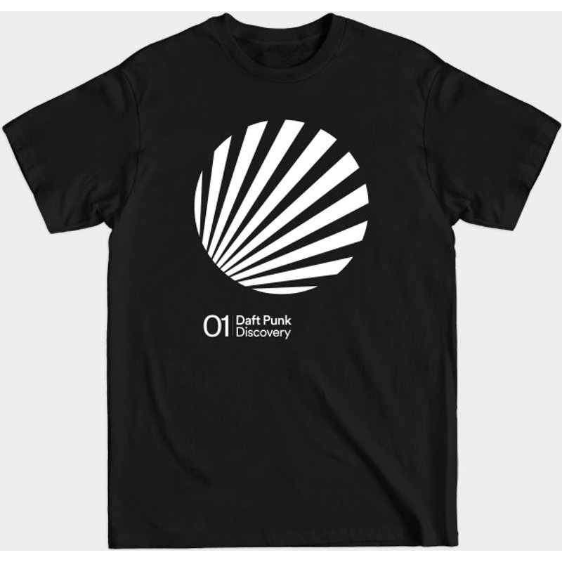 Daft Punk Discovery Men's T-Shirt in Black
