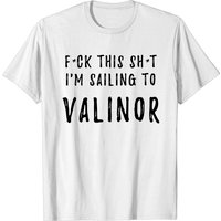 Sailing to Valinor - Silmarillion Men's T-Shirt
