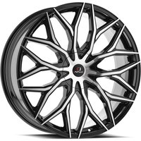 Cavallo CLV-37 Gloss Black Machined 18x8 Rims 4x100 Bolt Pattern — Wheels & Rims