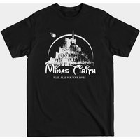 Minas Tirith - Lotrshirt - T-shirt Noir pour Hommes — T-shirts pour hommes