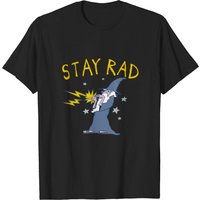 Stay Rad Wizard - Rad Men's T-Shirt in Black