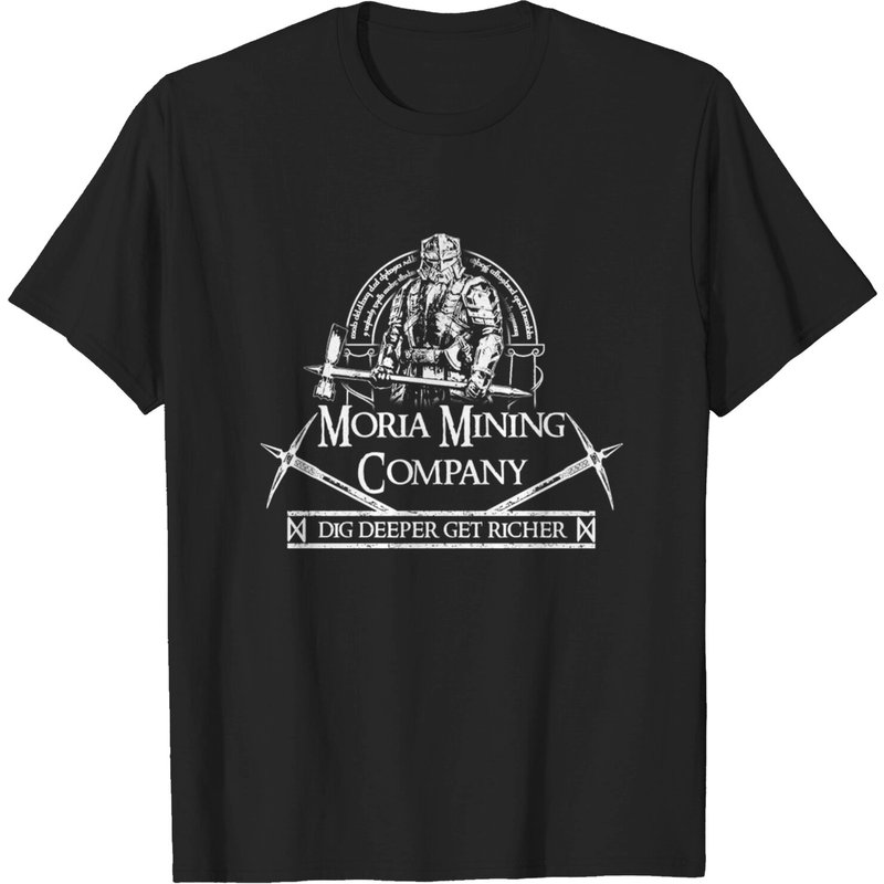 T-shirt pour hommes Lotrshirt de Moria Mining Company — T-shirts pour hommes