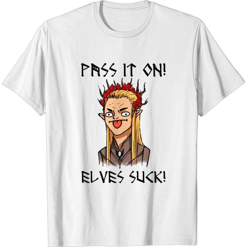 Elves Suck! T-shirt pour hommes Jrr Tolkien — T-shirts pour hommes