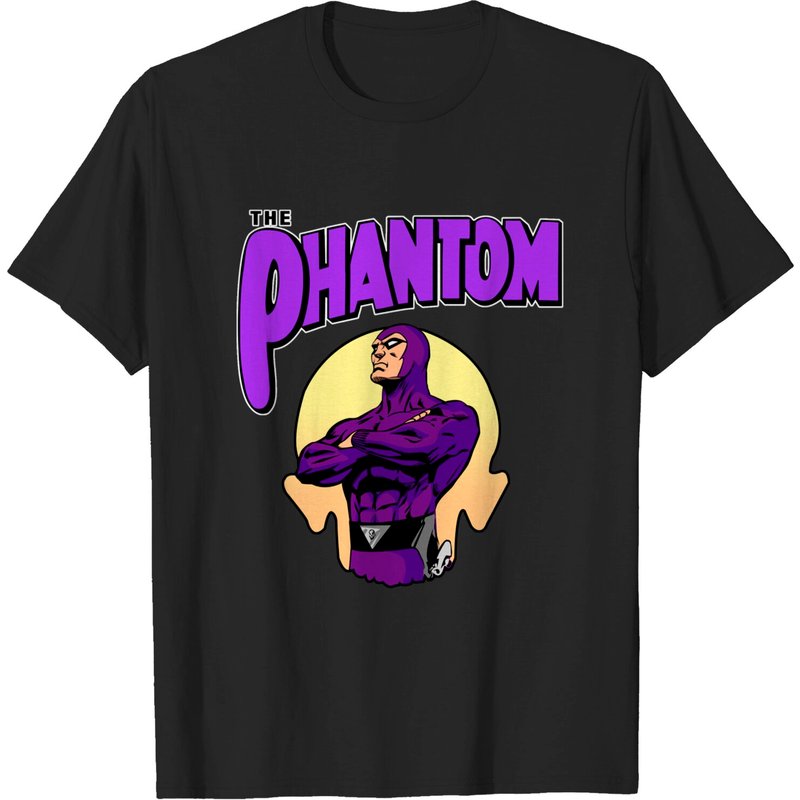 T-shirt pour hommes The Phantom en noir