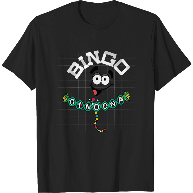 T-shirt pour hommes Bingo Dino DNA Jurassic Park