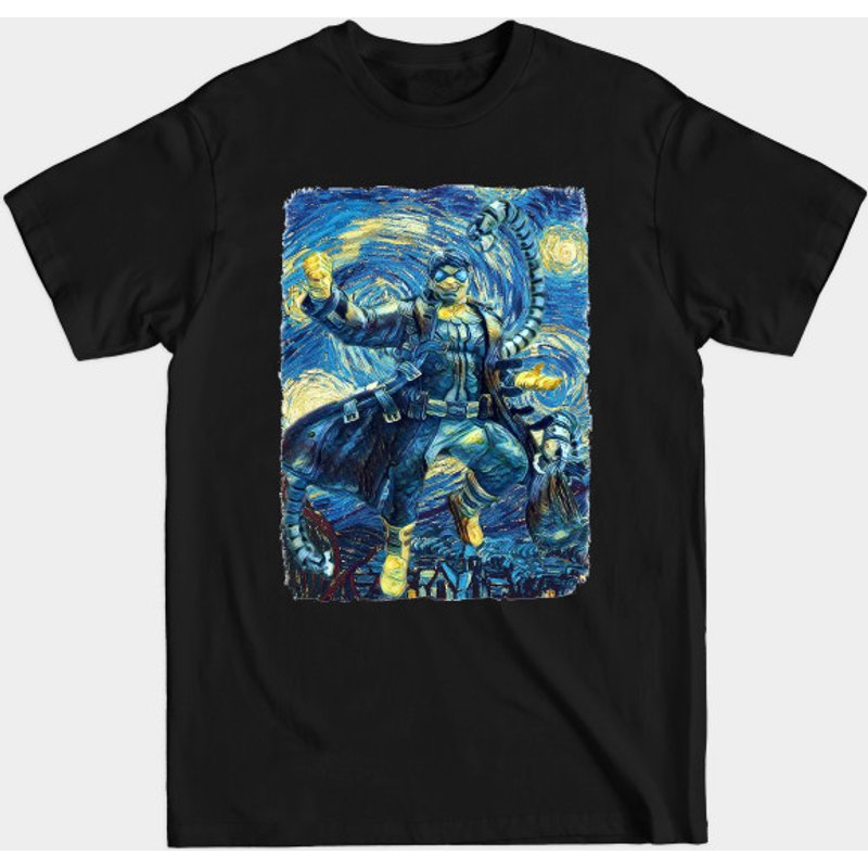 Style Van Gogh de Dr. Otto Octavius - T-shirt Dr Octopus pour hommes