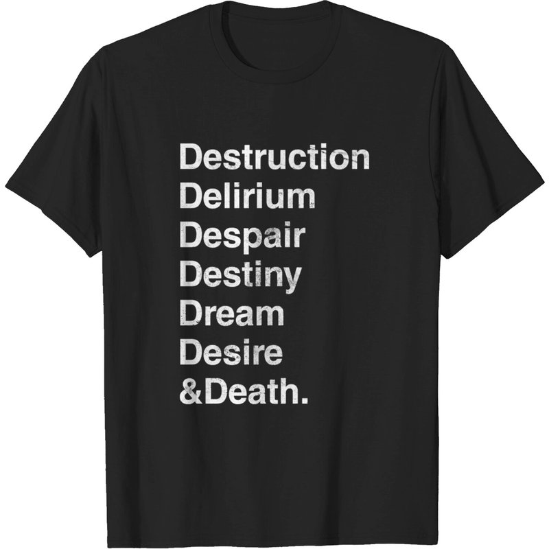 T-shirt pour hommes The Endless Sandman en noir — T-shirts pour hommes